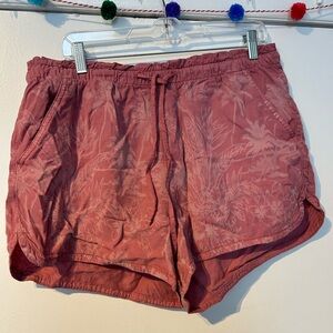 Red Tropical Shorts from American Eagle